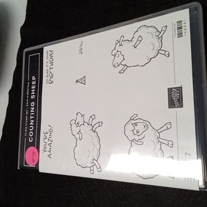 Stampin' Up! Counting Sheep stamp set & Sheep Dies